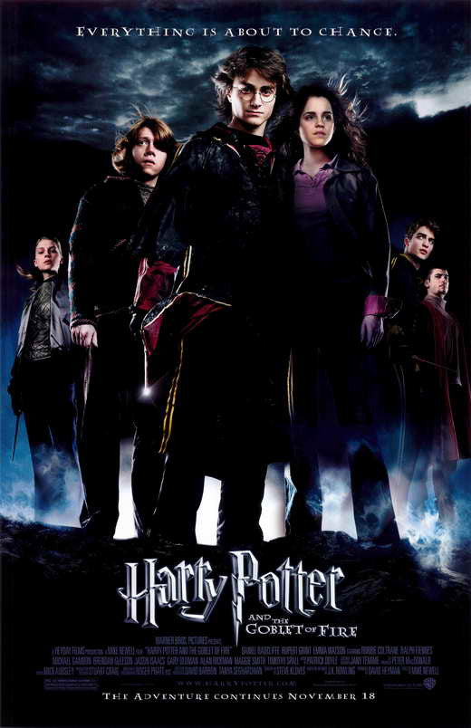 Harry Potter and the Goblet of Fire Movie Poster Print (11x17)