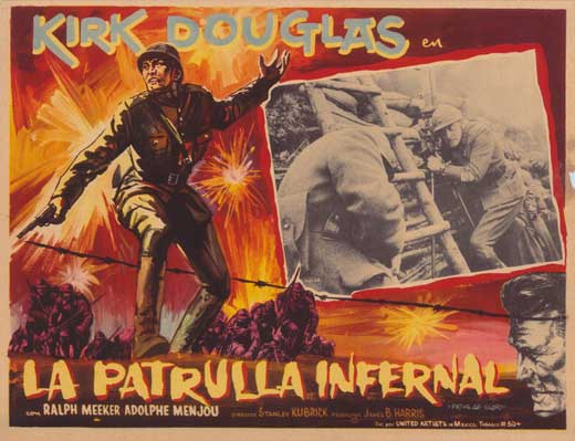 Paths of Glory Movie Poster Print showcasing dramatic cinematic art.