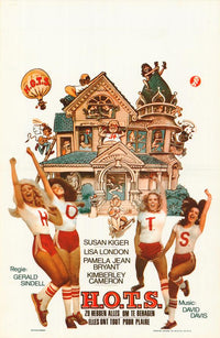 H.O.T.S. Movie Poster Print showcasing vibrant colors and iconic design.