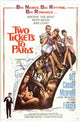 Two Tickets to Paris Movie Poster Print - vibrant artwork