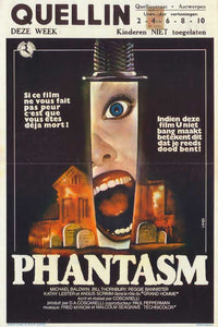 Phantasm Movie Poster Print featuring iconic horror imagery.