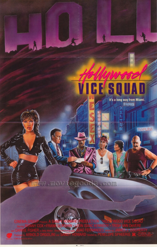 Hollywood Vice Squad Movie Poster Print 27 x 40