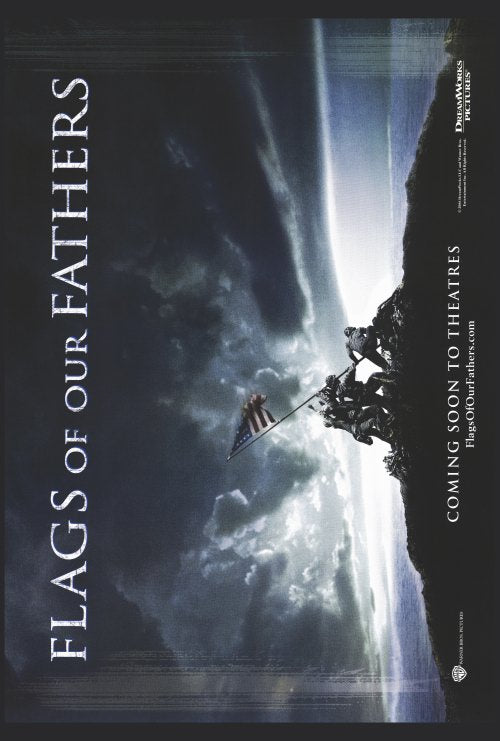 Flags of Our Fathers Movie Poster Print showcasing iconic film imagery.