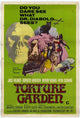Torture Garden Movie Poster Print featuring striking horror-themed artwork.