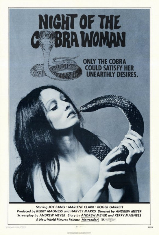 Night of the Cobra Woman Movie Poster Print (27x40) - Item #MOVEH4345