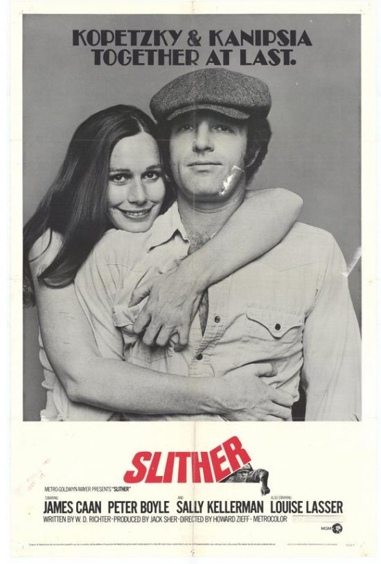 Slither Movie Poster Print showcasing eerie cinematic art.
