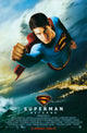 Superman Returns Movie Poster Print showcasing the iconic superhero.