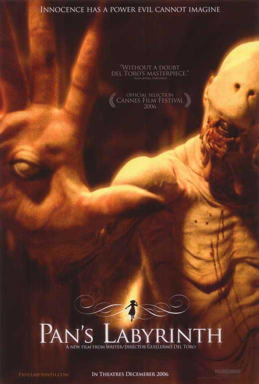 Pan's Labyrinth Movie Poster Print featuring enchanting imagery.