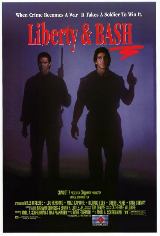 Liberty & Bash Movie Poster Print showcasing iconic film imagery.