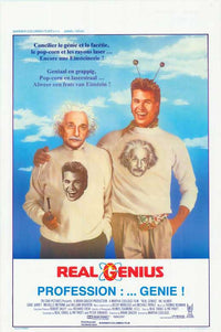 Real Genius Movie Poster Print showcasing classic comedy characters.