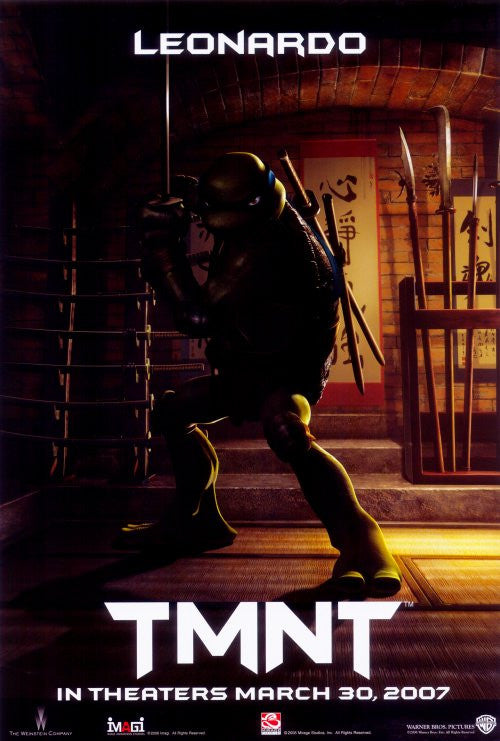 Teenage Mutant Ninja Turtles Movie Poster Print (27x40)