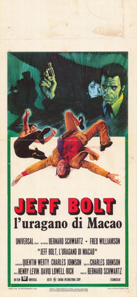 That Man Bolt Movie Poster Print showcasing action and adventure.