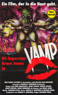 Vamp Movie Poster Print showcasing classic horror art