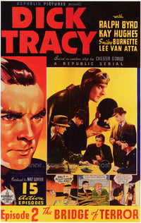 Dick Tracy Movie Poster Print - vibrant film art