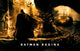 Batman Begins Movie Poster Print featuring iconic superhero art