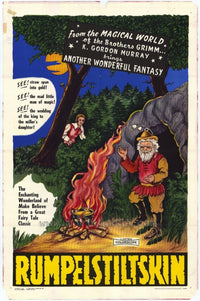 Rumpelstiltskin Movie Poster Print showcasing vibrant imagery.