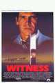 Witness Movie Poster Print showcasing iconic imagery from the film.