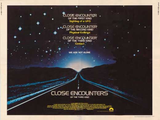 Close Encounters of the Third Kind Movie Poster Print - 11 x 17