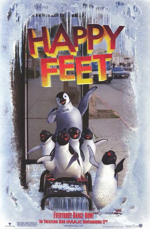 Happy Feet Movie Poster Print (11 x 17)