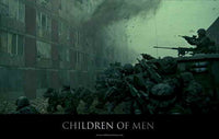 Children of Men Movie Poster Print featuring a dystopian theme.