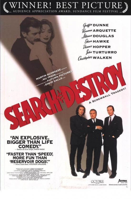 Search and Destroy Movie Poster Print showcasing cinematic excitement.