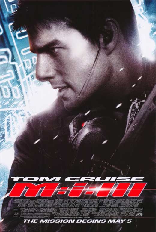 Mission: Impossible III Movie Poster Print showcasing thrilling action.