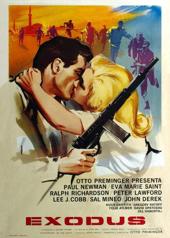 Exodus Movie Poster Print showcasing iconic film artwork.
