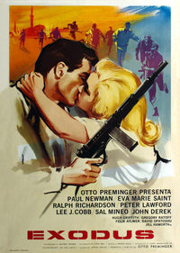 Exodus Movie Poster Print showcasing iconic film artwork.