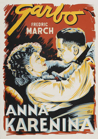 Anna Karenina Movie Poster Print showcasing classic literature.