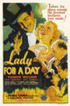 Lady for a Day Movie Poster Print showcasing classic cinema art.