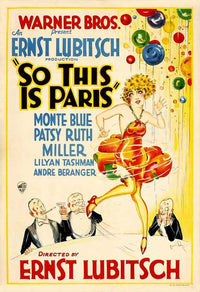 So This Is Paris Movie Poster Print showcasing classic cinema charm.
