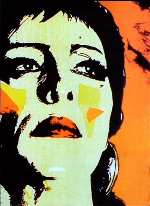 Fellini's Roma Movie Poster Print showcasing iconic cinematic art.