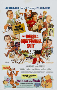 The Horse in the Gray Flannel Suit Movie Poster Print showcasing classic cinema art.