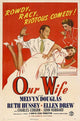 Our Wife Movie Poster Print showcasing cinematic art.