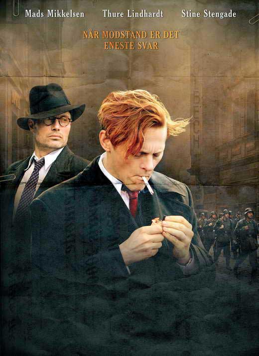 Flame and Citron Movie Poster Print showcasing dramatic film art.
