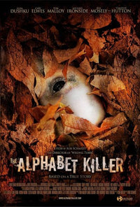 The Alphabet Killer Movie Poster Print featuring chilling imagery.