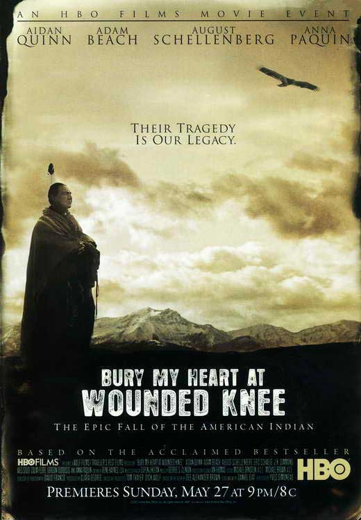 Bury My Heart at Wounded Knee movie poster print, 11x17 inches