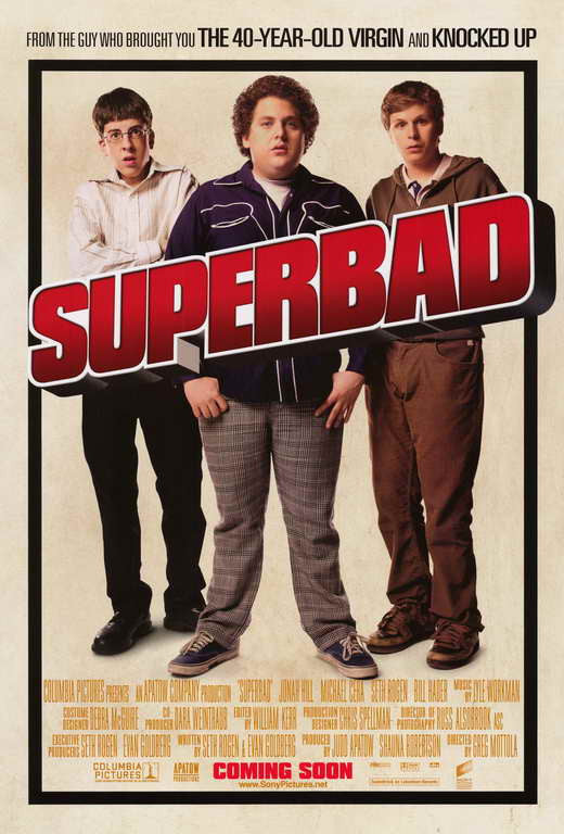 Superbad Movie Poster Print - 11 x 17 Size | Posterazzi