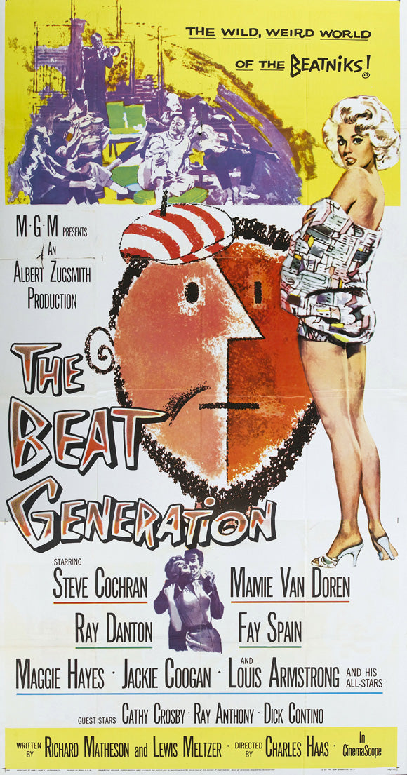 The Beat Generation Movie Poster Print showcasing the iconic literary movement.