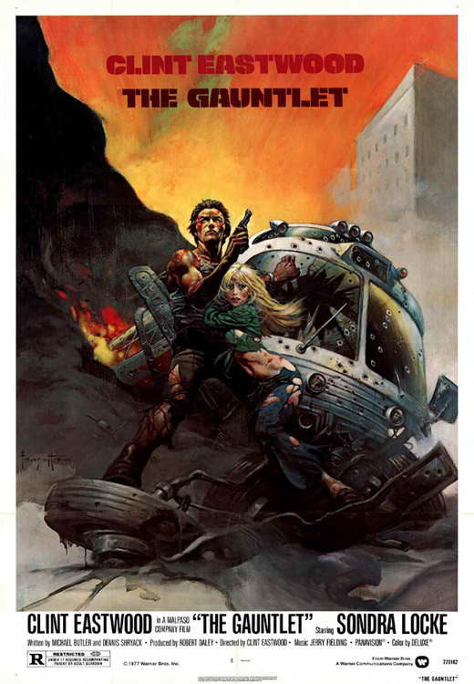 The Gauntlet Movie Poster Print (27x40) - Pop Culture Graphics