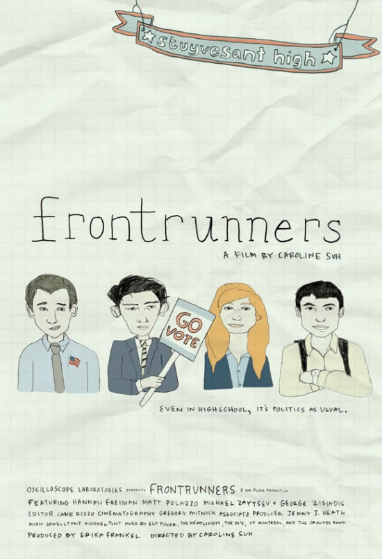 Frontrunners Movie Poster Print showcasing vibrant colors and stunning visuals.