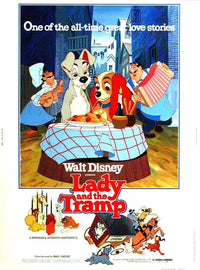 Lady and the Tramp Movie Poster Print (11 x 17)
