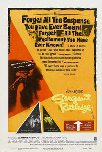 Sergeant Rutledge Movie Poster Print featuring classic film imagery.
