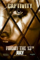Captivity Movie Poster Print showcasing intense cinematic art.