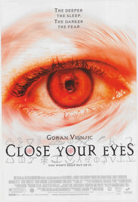 Close Your Eyes Movie Poster Print featuring captivating visuals.