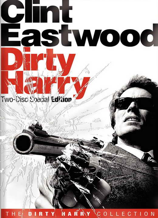 Dirty Harry Movie Poster Print featuring Clint Eastwood's iconic character