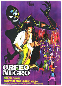 Black Orpheus Movie Poster Print showcasing classic film artwork