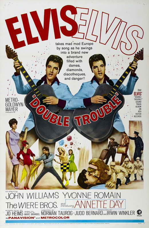Double Trouble Movie Poster Print showcasing vibrant colors and dynamic imagery.