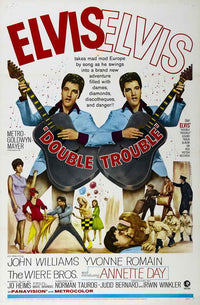 Double Trouble Movie Poster Print showcasing vibrant colors and dynamic imagery.