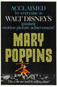 Mary Poppins Movie Poster Print featuring iconic Disney characters.
